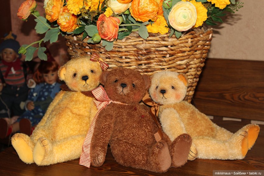 Мишки Тедди - Печеньки — Авторские мишки Тедди и друзья: фото