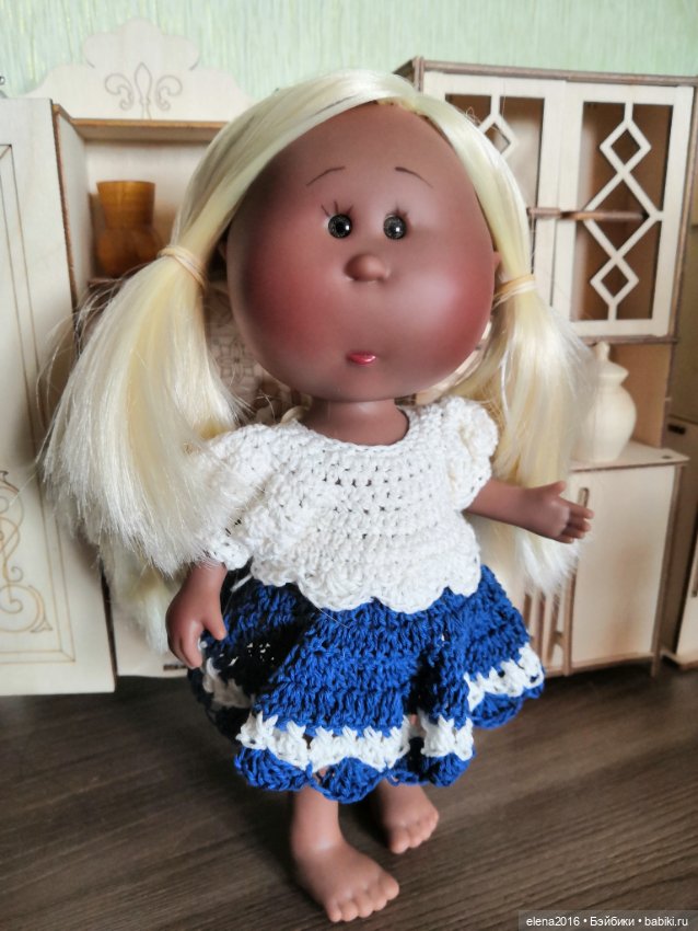 Тосенька — Испанские куклы (разное): Vestida de Azul (фото 3)
