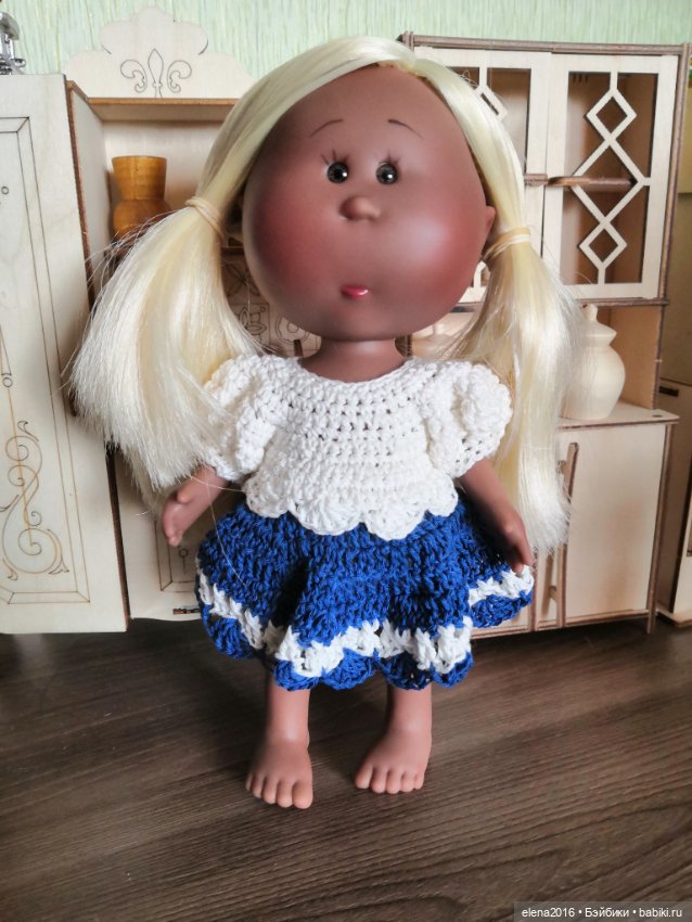 Тосенька — Испанские куклы (разное): Vestida de Azul (фото 2)