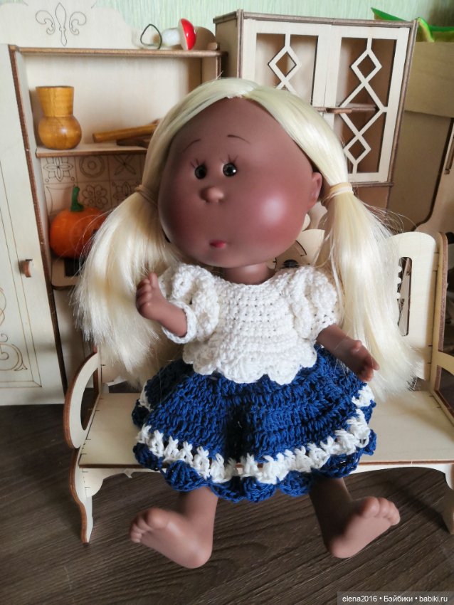 Тосенька — Испанские куклы (разное): Vestida de Azul (фото 4)