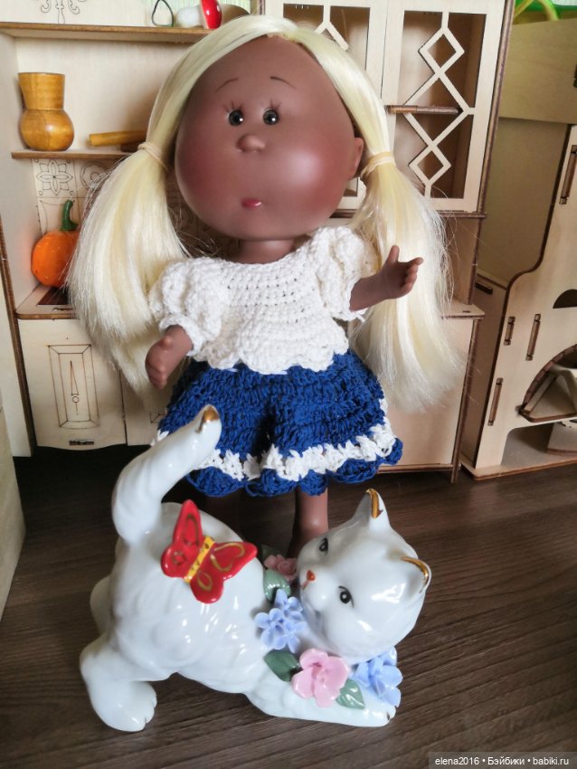 Тосенька — Испанские куклы (разное): Vestida de Azul (фото 8)