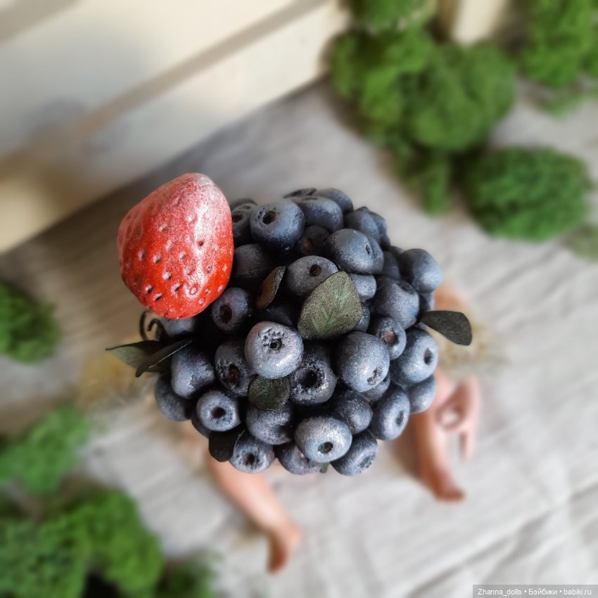 Черничный фавн — Авторские куклы Тедди (фото 5)