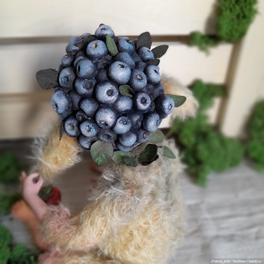 Черничный фавн — Авторские куклы Тедди (фото 6)