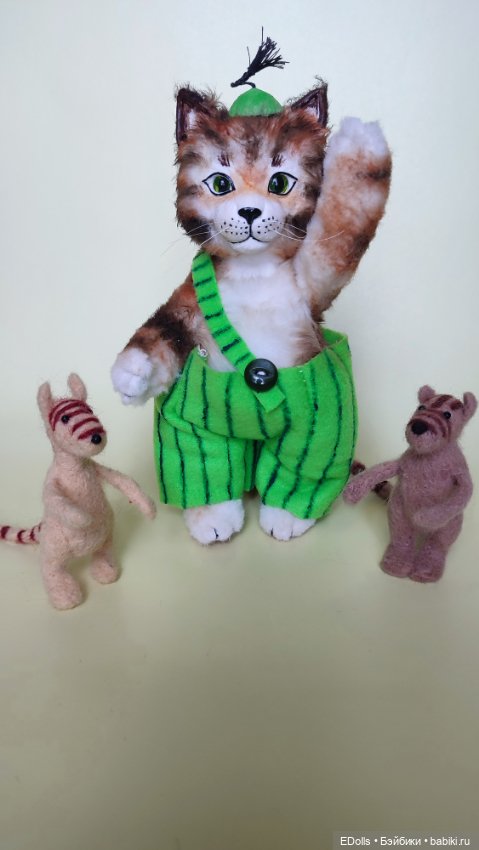 Приключения Финдуса — Авторские куклы Тедди