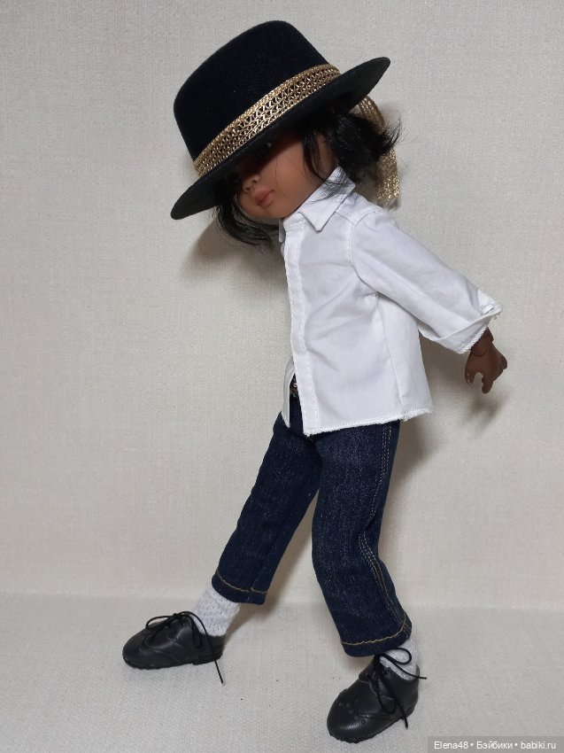 Майкл жив😁 — ООАК Paola Reina (Паола Рейна) и испанских кукол: перерисовка (фото 6)