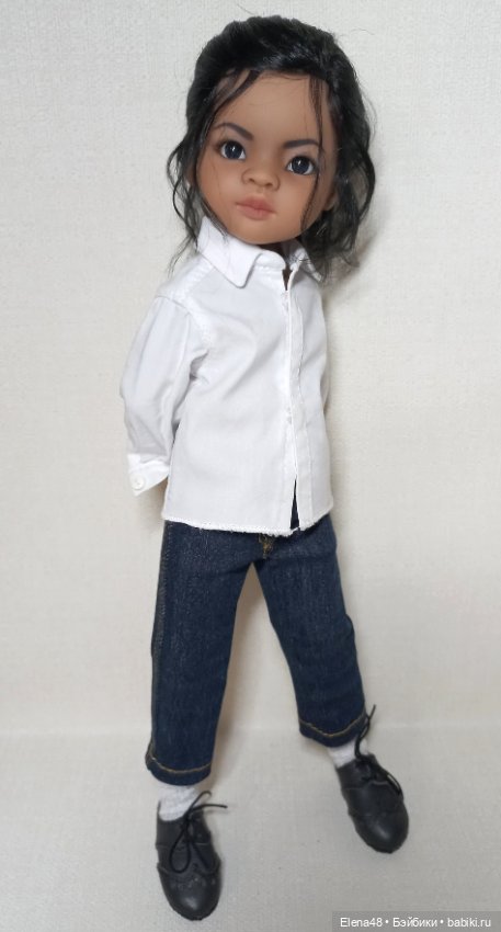Майкл жив😁 — ООАК Paola Reina (Паола Рейна) и испанских кукол: перерисовка (фото 2)