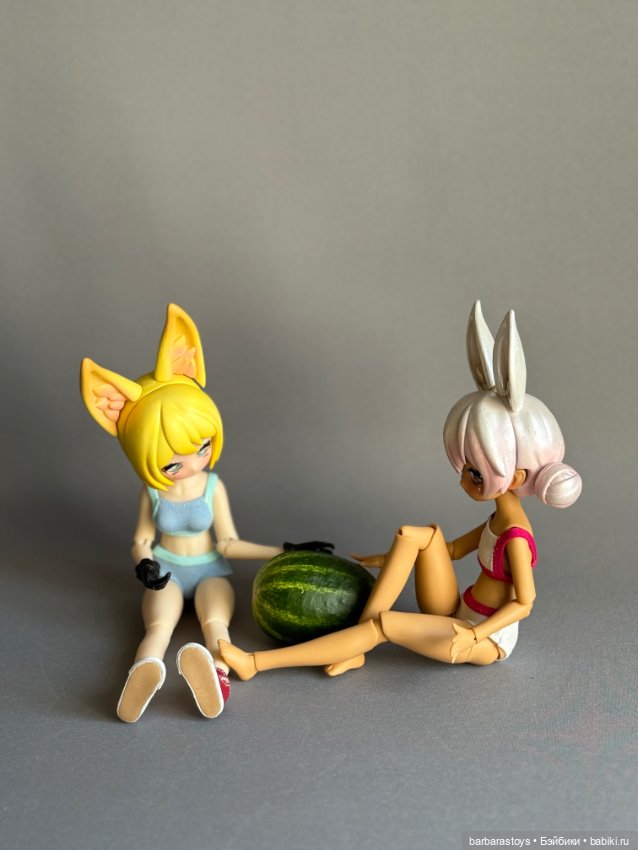 Кукольные будни - август месяц арбузов