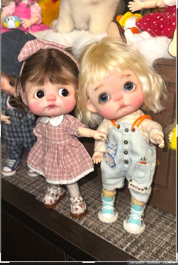 Sisters — Куклы и тела Obitsu 11 (Ob11): гибриды (фото 2)