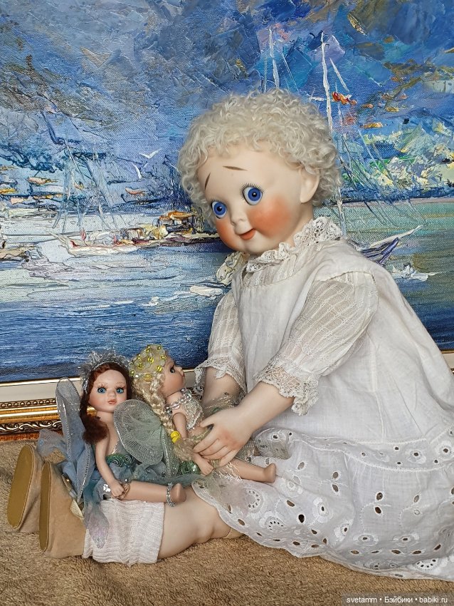 Мой Ангелочек — Редкие антикварные куклы и реплики: воск (фото 9)