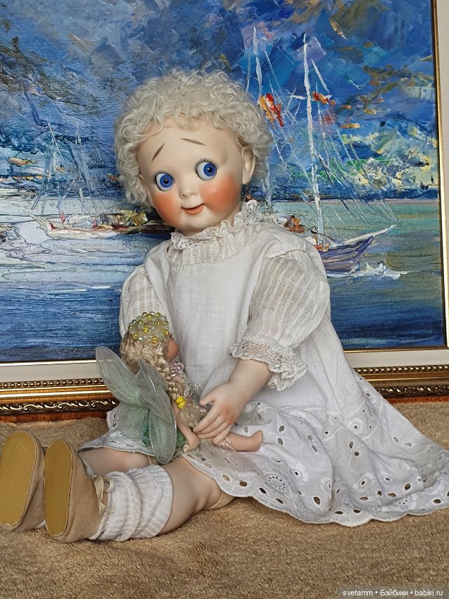 Мой Ангелочек — Редкие антикварные куклы и реплики: воск (фото 7)