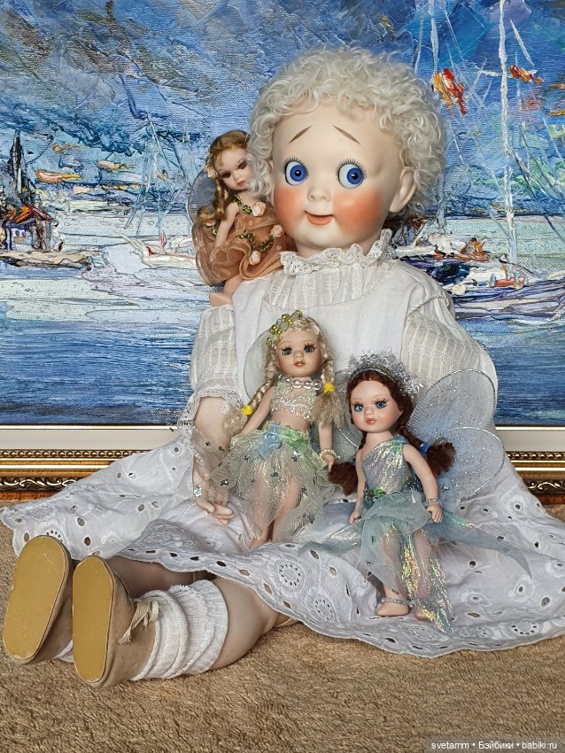 Мой Ангелочек — Редкие антикварные куклы и реплики: воск (фото 10)