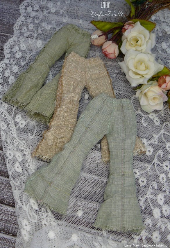 Расклешенные брючки - модничаем