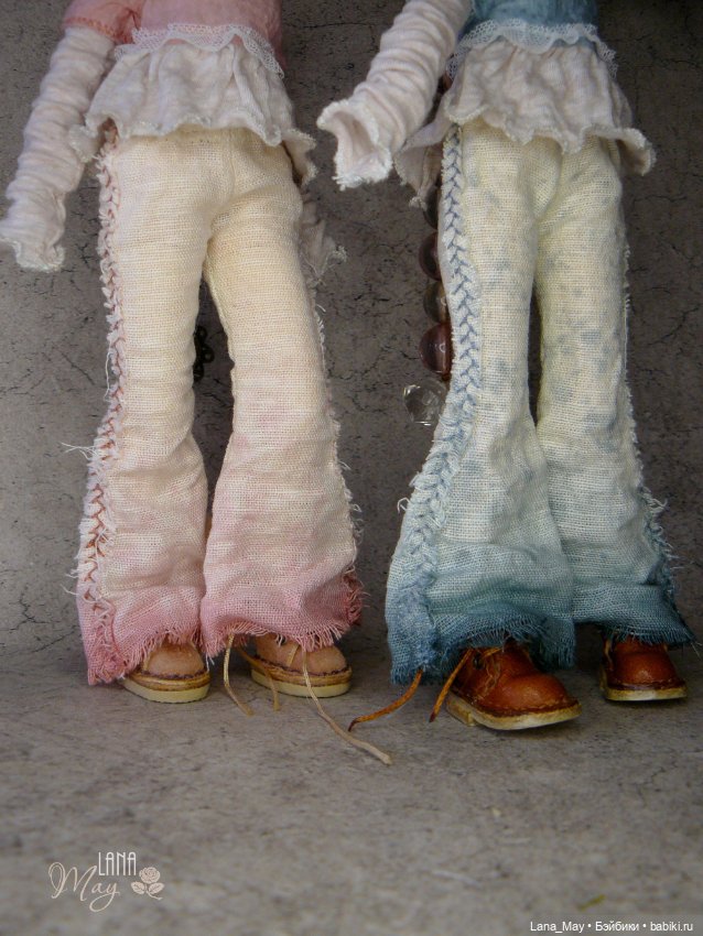 Расклешенные брючки - модничаем