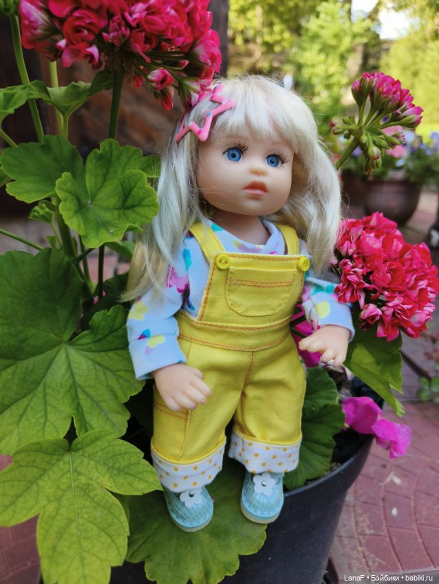 Виола - фея цветов! ( Габриэль Мюллер 23 см Gabriele Muller)