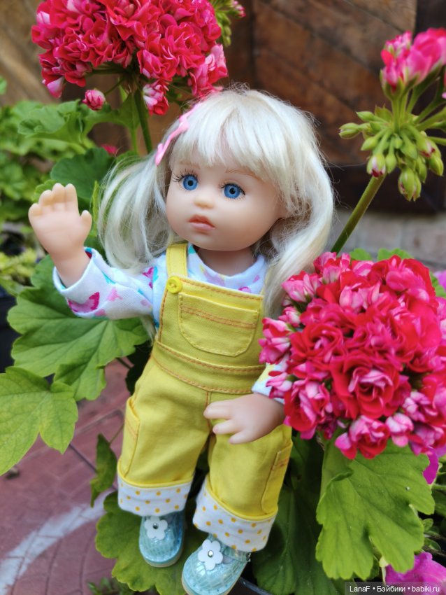 Виола - фея цветов! ( Габриэль Мюллер 23 см Gabriele Muller)