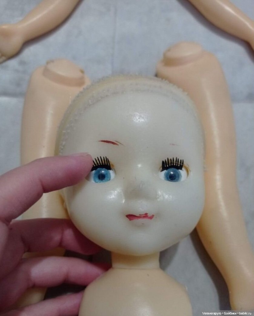 Как вам больше нравится — Ремонт кукол СССР и ГДР (немок): чернота (фото 9)