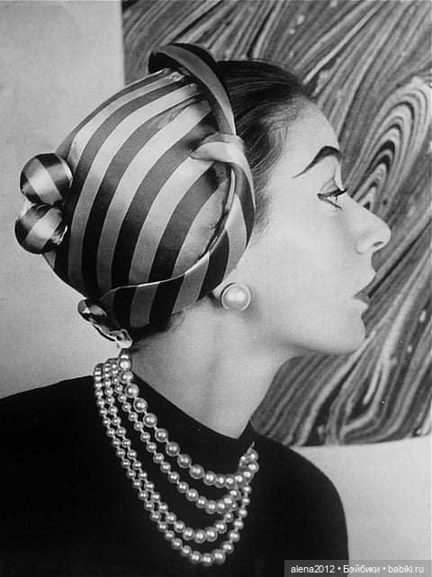 Шляпки 60-х на Одри Хепберн и других моделях