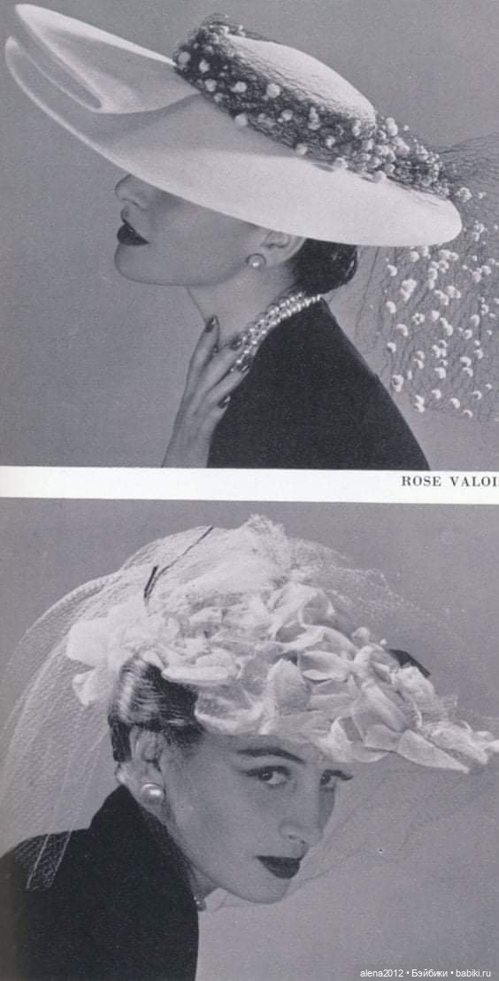 Шляпки 60-х на Одри Хепберн и других моделях
