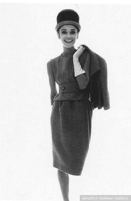 Шляпки 60-х на Одри Хепберн и других моделях (фото 8)