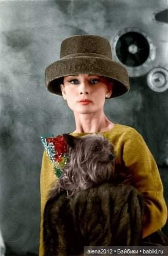 Шляпки 60-х на Одри Хепберн и других моделях