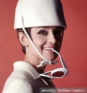 Шляпки 60-х на Одри Хепберн и других моделях (фото 3)