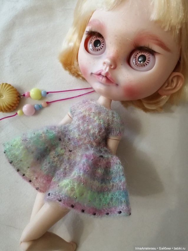 Ажурный комбинезон для блайз