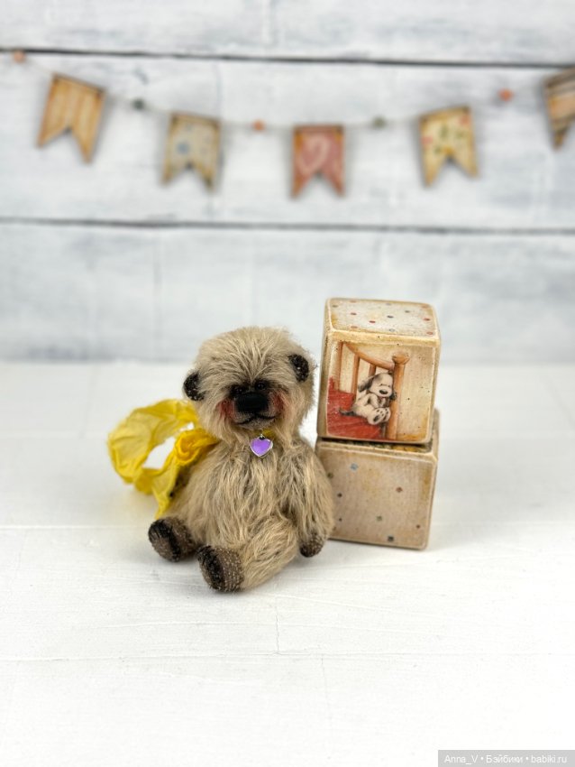 Тедди мишка Мич — Авторские мишки Тедди и друзья: фото (фото 5)