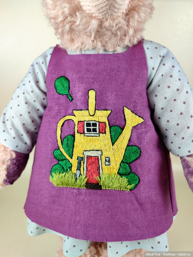 Мишка Тедди Фиалка — Авторские мишки Тедди и друзья: фото (фото 6)