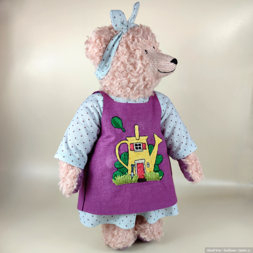 Мишка Тедди Фиалка — Авторские мишки Тедди и друзья: фото (фото 3)