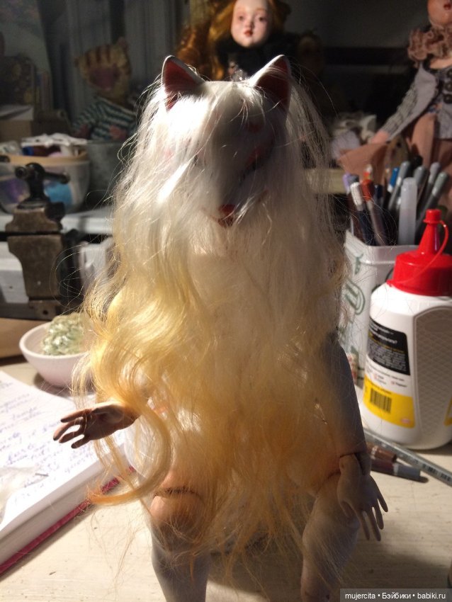 Кицунита — Авторские шарнирные куклы своими руками: лепка