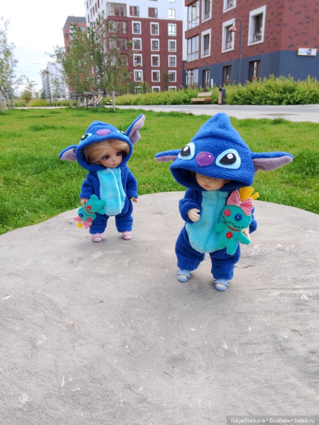 Два Стича — Куклы Fairyland (ФэйриЛэнд): BJD (БЖД)