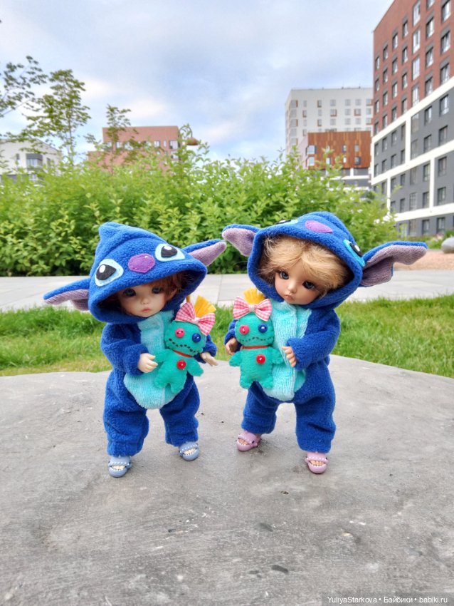 Два Стича — Куклы Fairyland (ФэйриЛэнд): BJD (БЖД)