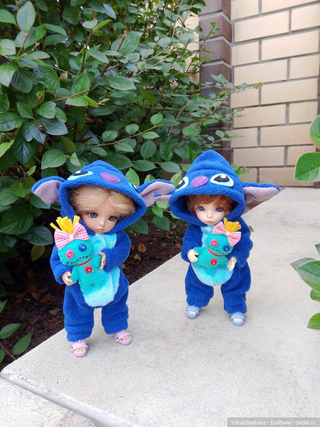 Два Стича — Куклы Fairyland (ФэйриЛэнд): BJD (БЖД) (фото 2)