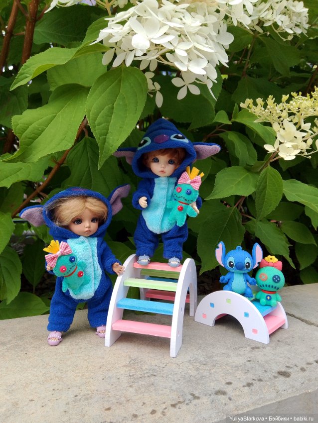 Два Стича — Куклы Fairyland (ФэйриЛэнд): BJD (БЖД) (фото 6)