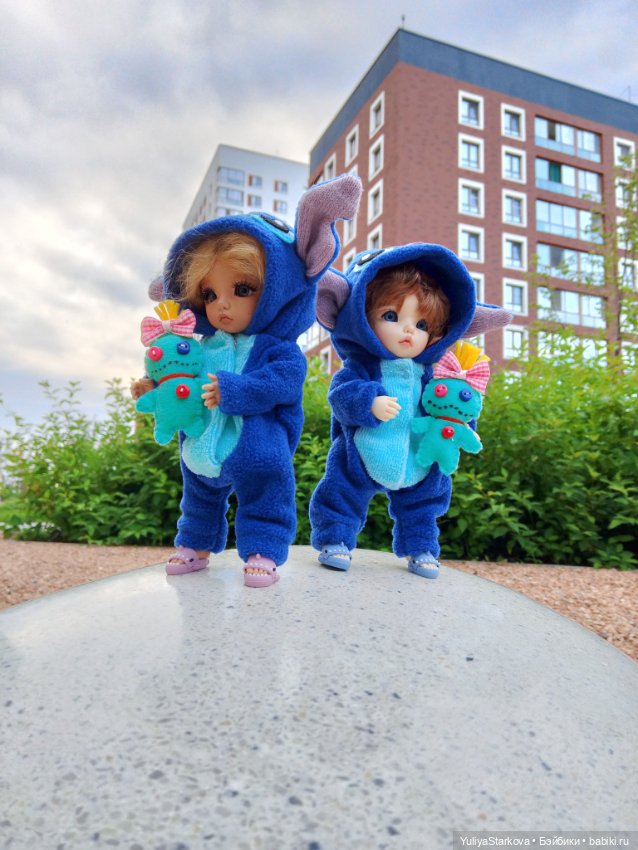 Два Стича — Куклы Fairyland (ФэйриЛэнд): BJD (БЖД) (фото 7)