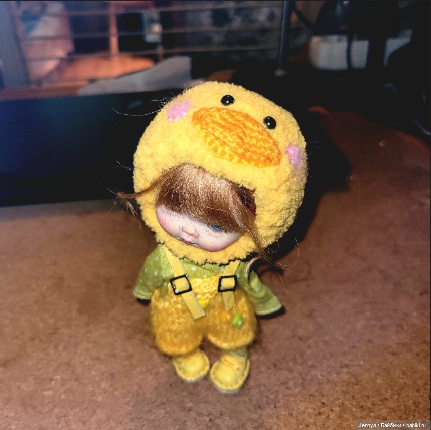 Тута утя 💛🦆🎈 — Куклы и тела Obitsu 11 (Ob11): гибриды (фото 4)