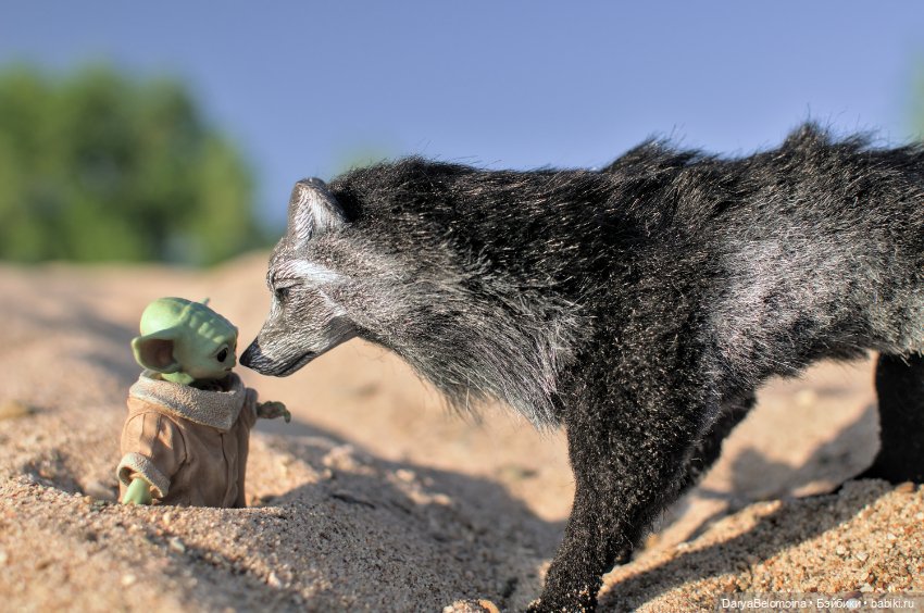 Грогу и волк — Коллекционные экшн (фото 4)