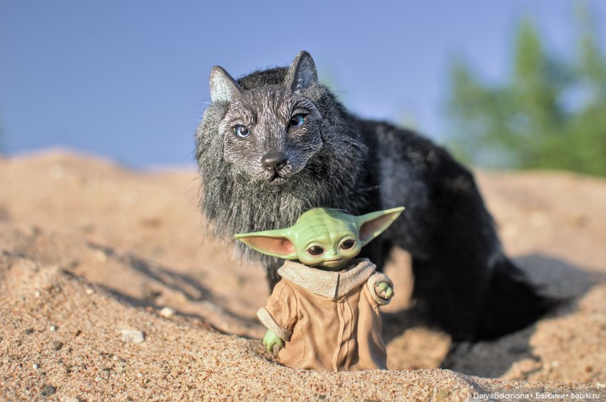 Грогу и волк — Коллекционные экшн (фото 7)