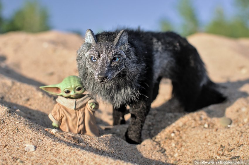 Грогу и волк — Коллекционные экшн (фото 6)