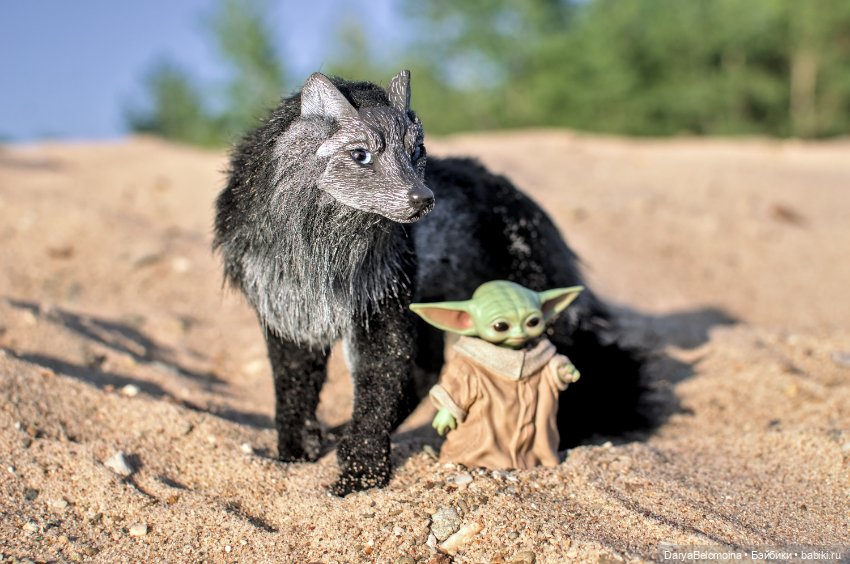 Грогу и волк — Коллекционные экшн (фото 9)