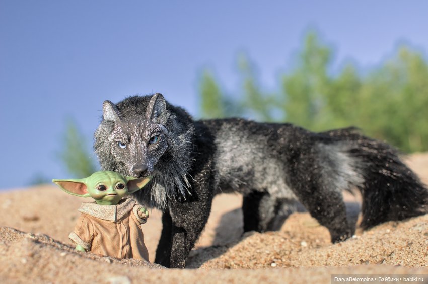 Грогу и волк — Коллекционные экшн (фото 5)