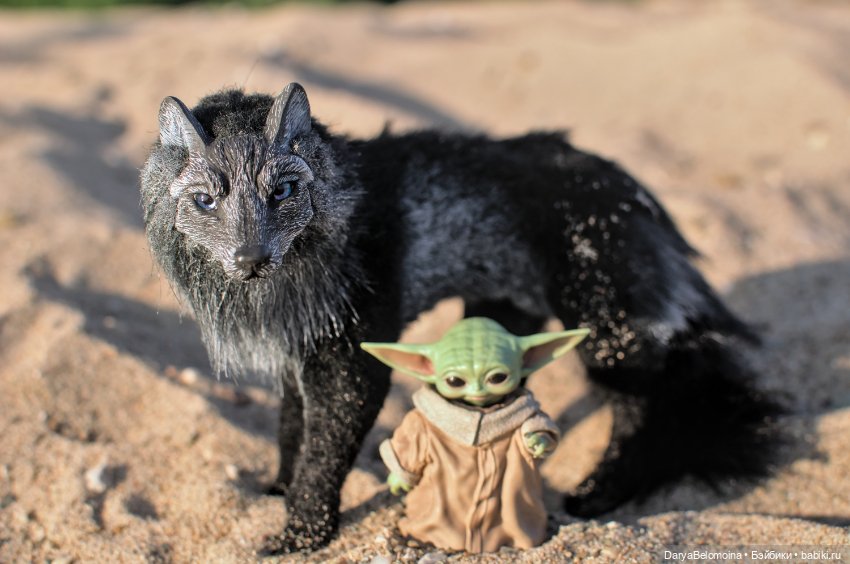 Грогу и волк — Коллекционные экшн (фото 8)