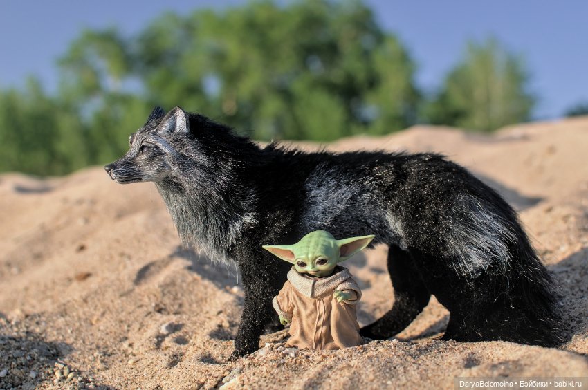 Грогу и волк — Коллекционные экшн (фото 10)