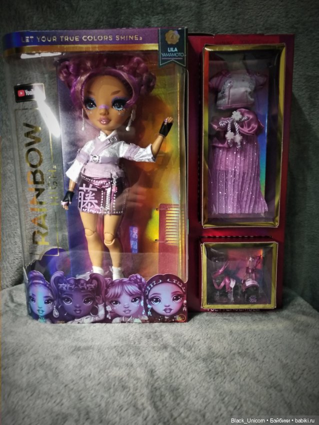 Лила Ямамото — Куклы Rainbow High (Рейнбоу Хай
