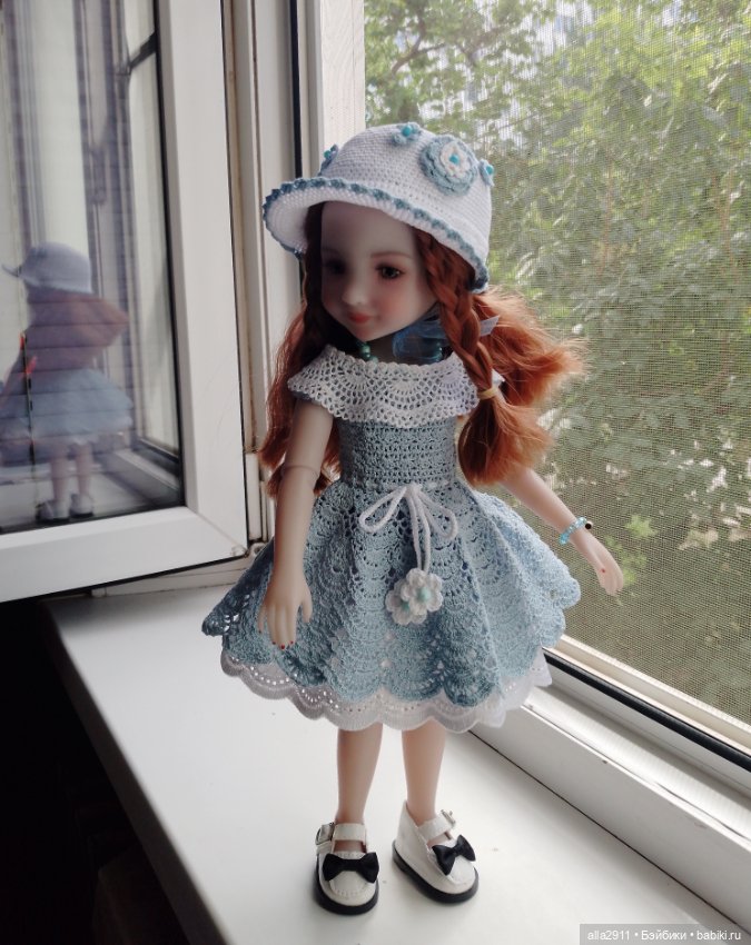 Обновка для Люсиль — Одежда и обувь для кукол своими руками: фото (фото 5)