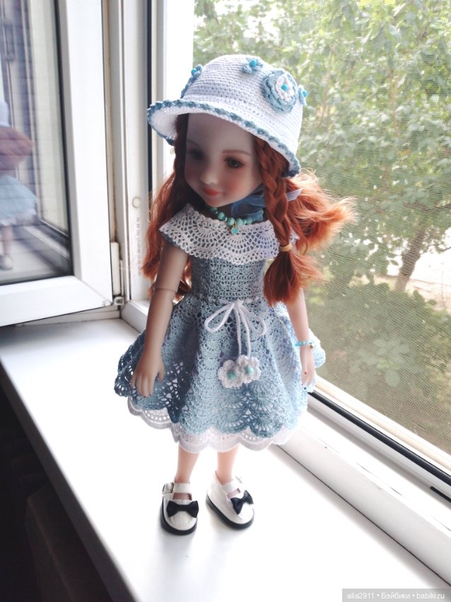 Обновка для Люсиль — Одежда и обувь для кукол своими руками: фото (фото 6)
