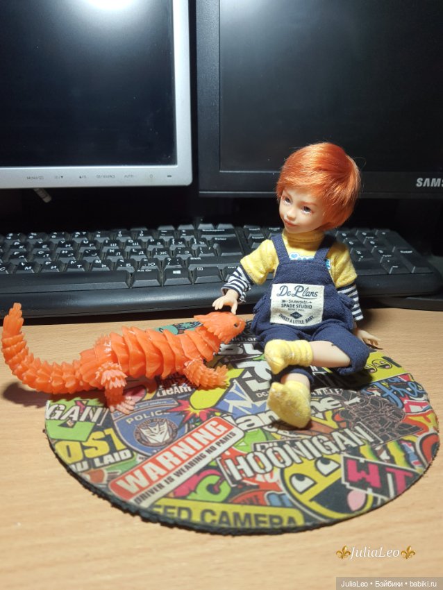 Питомцы бывают разные — Домашние фото авторских кукол: личные коллекции