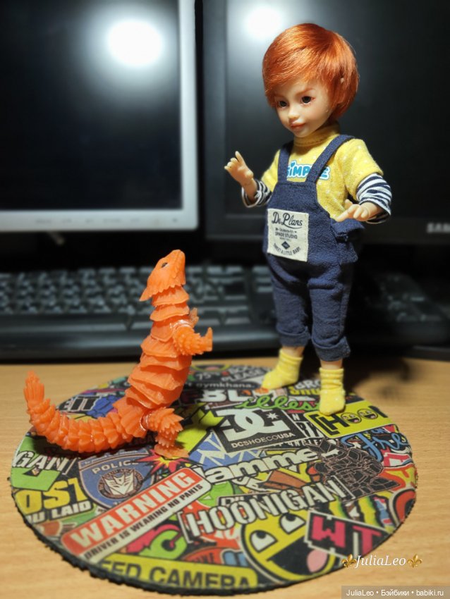 Питомцы бывают разные — Домашние фото авторских кукол: личные коллекции (фото 4)