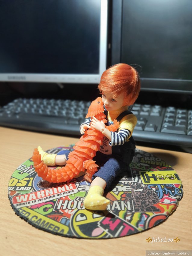 Питомцы бывают разные — Домашние фото авторских кукол: личные коллекции