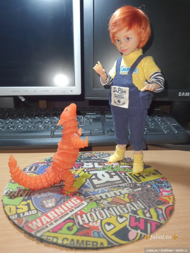 Питомцы бывают разные — Домашние фото авторских кукол: личные коллекции (фото 5)